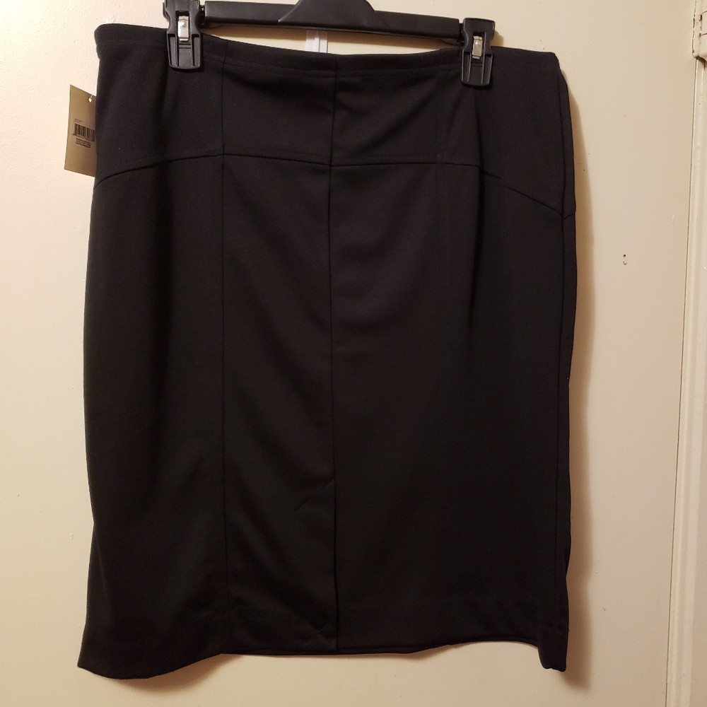 Simple black skirt